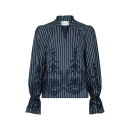 Neo Noir - Neo Noir Amara Stripe Bluse Neo Noir - Neo Noir Amara Stripe Bluse