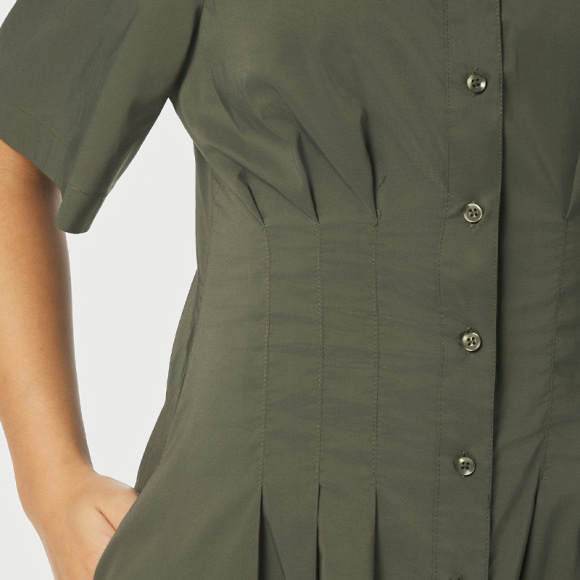 Neo Noir - Neo Noir Baia Poplin Kjole 