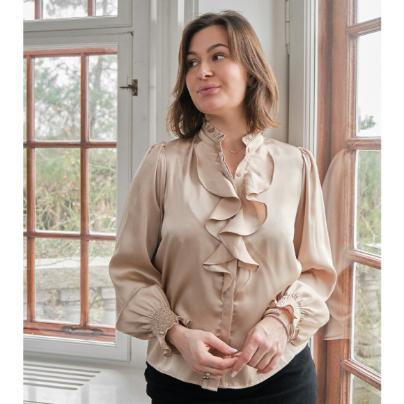 Neo Noir - Neo Noir Zamola Bluse