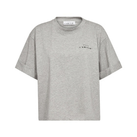 Haute L'amitie Crew Neck Crop T-shirt 