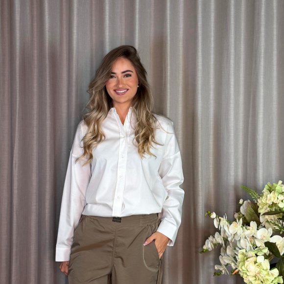 Co'couture - Co'couture Calia Oversize Slit Skjorte 