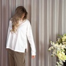 Co'couture - Co'couture Calia Oversize Slit Skjorte 