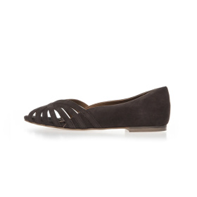 Copenhagen Shoes Passionate Suede Ballerina