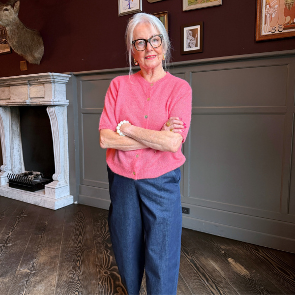 Black Colour - Black Colour Dell Strik Cardigan 