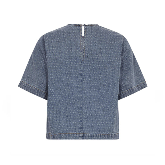 Co'couture - Co'couture Lova Denim Bluse 