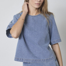 Co'couture Lova Denim Bluse 