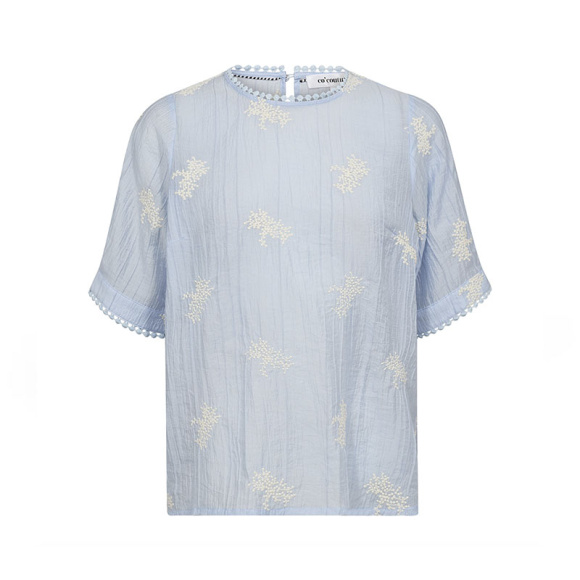 Co'couture - Co'couture Amelia Emb Bluse 