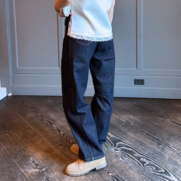 Haute L´amitié - Haute L'amitie Drew Barrel Panel Jeans 