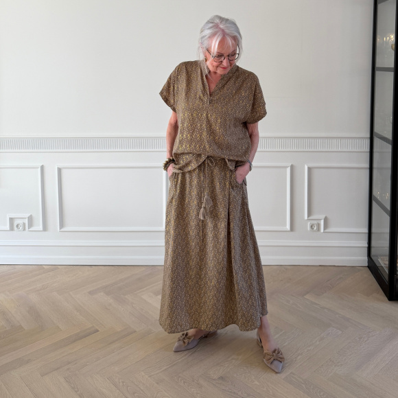 Black Colour - Black Colour Luna Regular Nederdel 