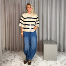 Continue - Continue Louis Stripe Cardigan 