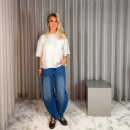 Co'couture - Co'couture Conny Drape ss Bluse 