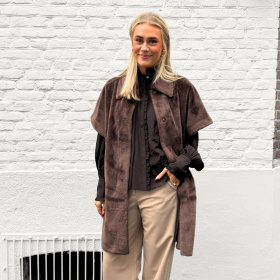 Notyz Faux Fur Jakke Notyz Faux Fur Jakke