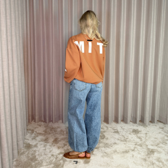 Haute L´amitié - Haute L'amitie Maxi Split Logo Sweat 