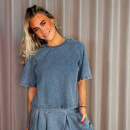 Co'couture - Co'couture Lova Denim Bluse 