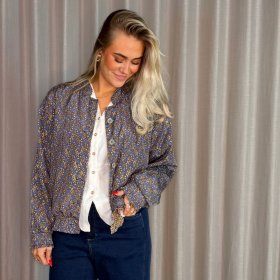 Black Colour Luna Bomber Jakke Black Colour Luna Bomber Jakke