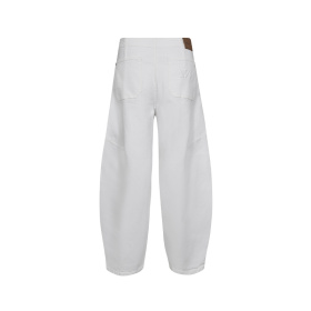 Mos Mosh MMRosy Bianco Barrel Fit Jeans 