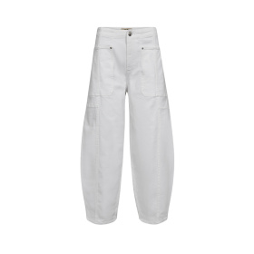 Mos Mosh MMRosy Bianco Barrel Fit Jeans 