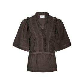 Neo Noir Evienne S Voile Bluse