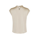 Neo Noir - Neo Noir Fleur Drapy Bluse Neo Noir - Neo Noir Fleur Drapy Bluse