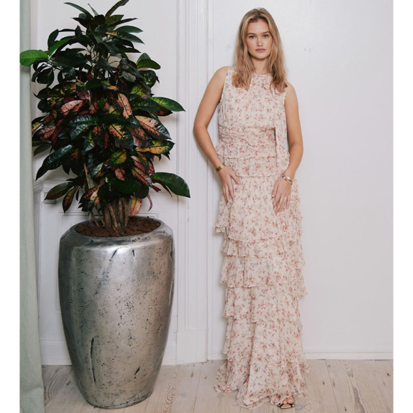 Neo Noir - Neo Noir Morris Meadow Printed Nederdel