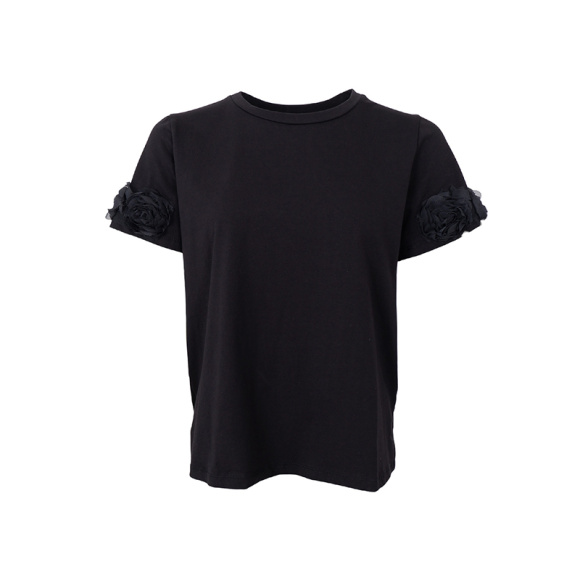 Black Colour - Black Colour May Flowerpatch T-shirt 