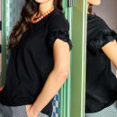 Black Colour - Black Colour May Flowerpatch T-shirt 