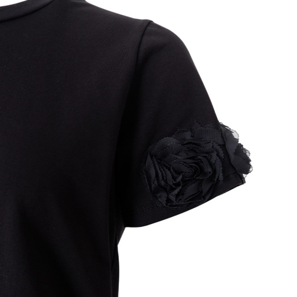 Black Colour - Black Colour May Flowerpatch T-shirt 