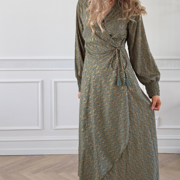 Black Colour - Black Colour Luna Slå-om Kjole 