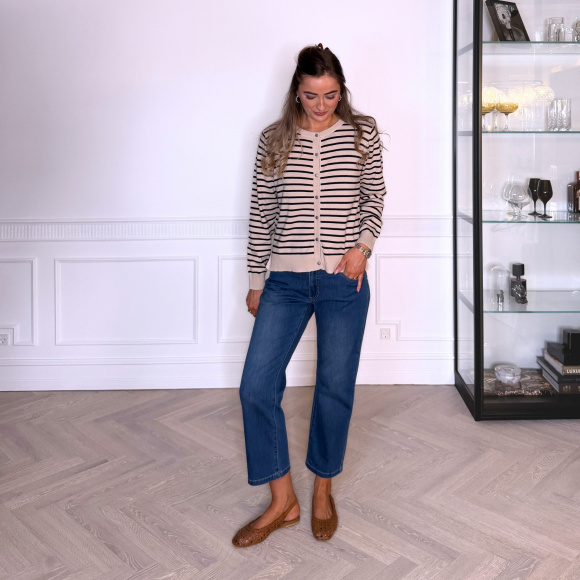 Cero - Cero Kick Flared Denim Jeans 