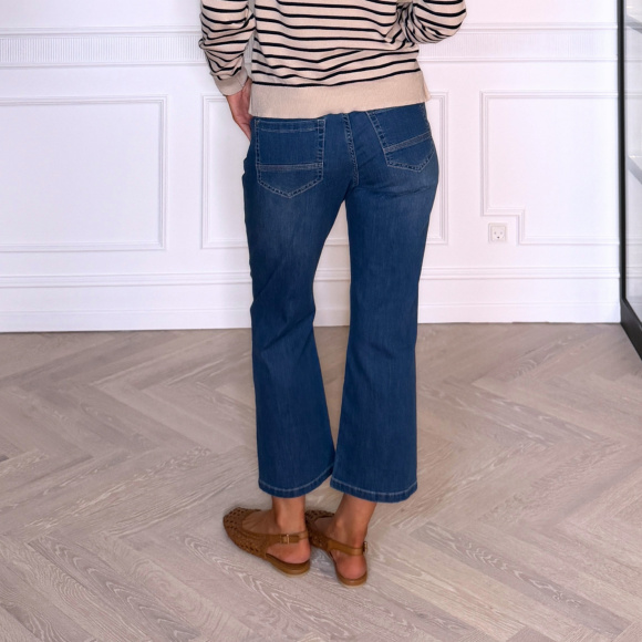 Cero - Cero Kick Flared Denim Jeans 