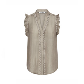 Co'couture Reggie Frill Top 