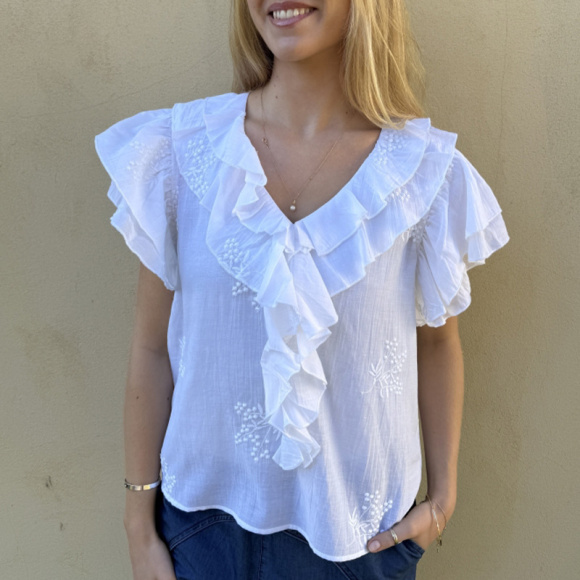 Continue - Continue Ines Fringles Bluse 