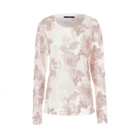 Luxzuz Floran Meshbluse