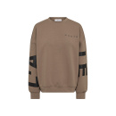 Haute L´amitié - Haute L'amitie Maxi Split Logo Sweat 