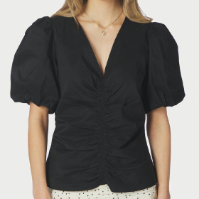 Neo Noir Zaria Poplin Bluse