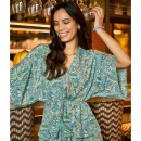 Black Colour - Black Colour Luna V-Neck Bluse