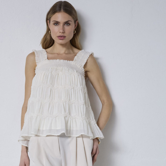 Co'couture - Co'couture Jerrycc Smock Top 
