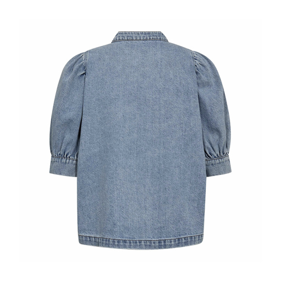 Co'couture - Co'couture Asja Denim Bluse 