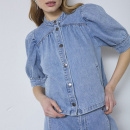 Co'couture - Co'couture Asja Denim Bluse 