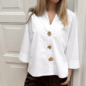 Continue Augusta Big Gold Buttons Skjorte