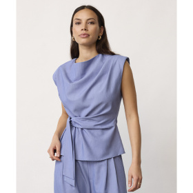 Co'couture Tenny Pleat Top 