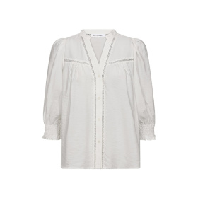 Co'couture Callum Lace Puff V-skjorte