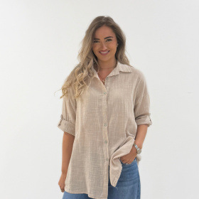 Copenhagen Luxe 716 Skjorte - Beige 