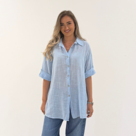 Copenhagen Luxe 716 Skjorte - Light Blue 