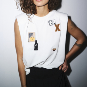 Gossia AmaliaGo T-shirt - Off-white 