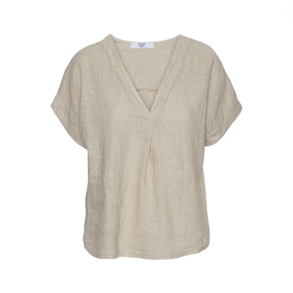 Amaze Cph - Amaze Cph Amelia Bluse - Sand