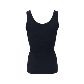Black Colour BCVibs Rib Tanktop - Black 