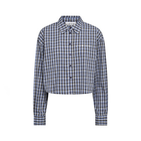 Haute L'amitie Isolde Check Skjorte - Blue Check 