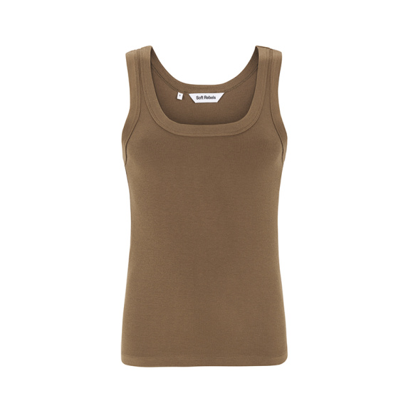 Soft Rebels - Soft Rebels SRFenja Tank Top - Bison