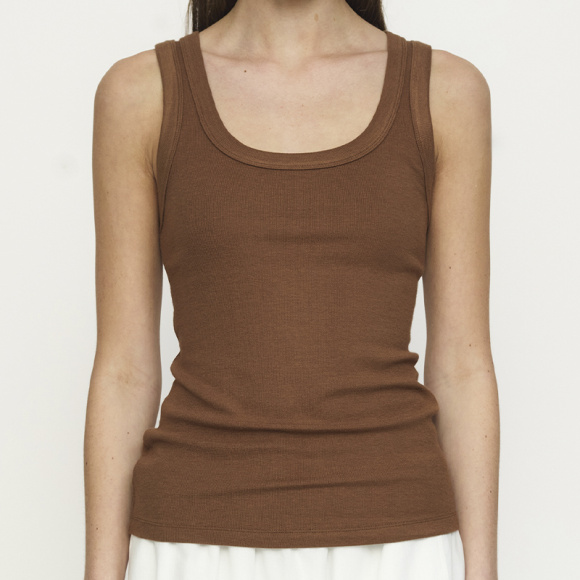Soft Rebels - Soft Rebels SRFenja Tank Top - Bison